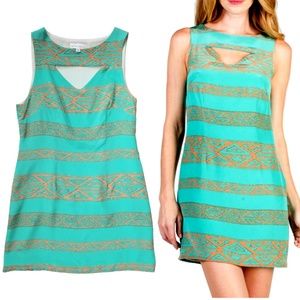 Ellelauri Silk Cutout Dress